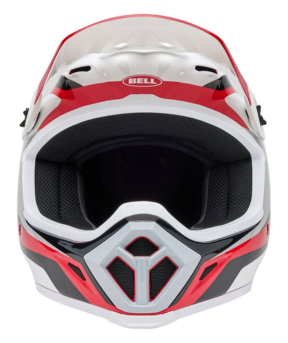 BELL MX-9 Mips Helm - Rift Gloss Orange/White