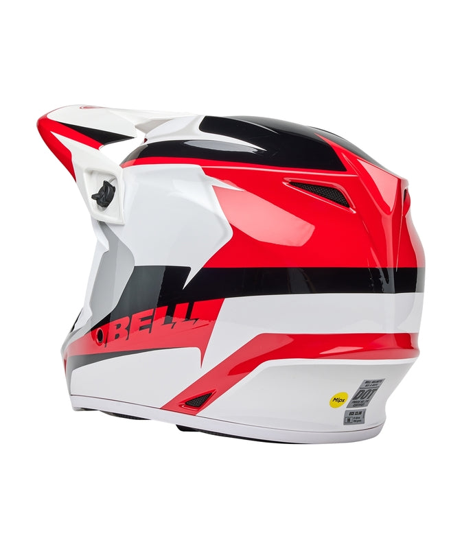 BELL MX-9 Mips Helm - Rift Gloss Orange/White