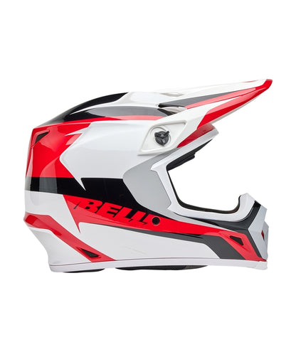 BELL MX-9 Mips Helm - Rift Gloss Orange/White