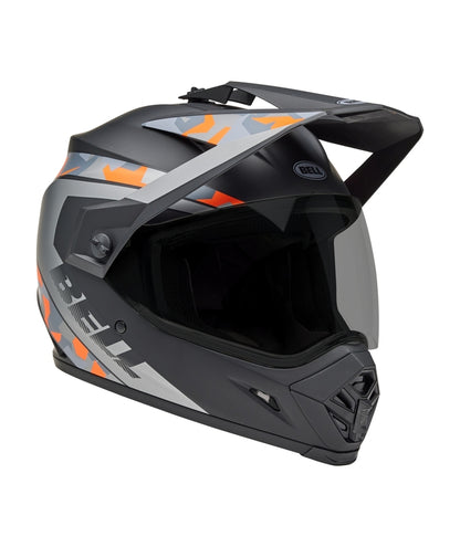 BELL MX-9 Adventure Mips Helm - Mesa Matte Black Orange Camo