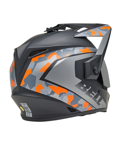 BELL MX-9 Adventure Mips Helm - Mesa Matte Black Orange Camo