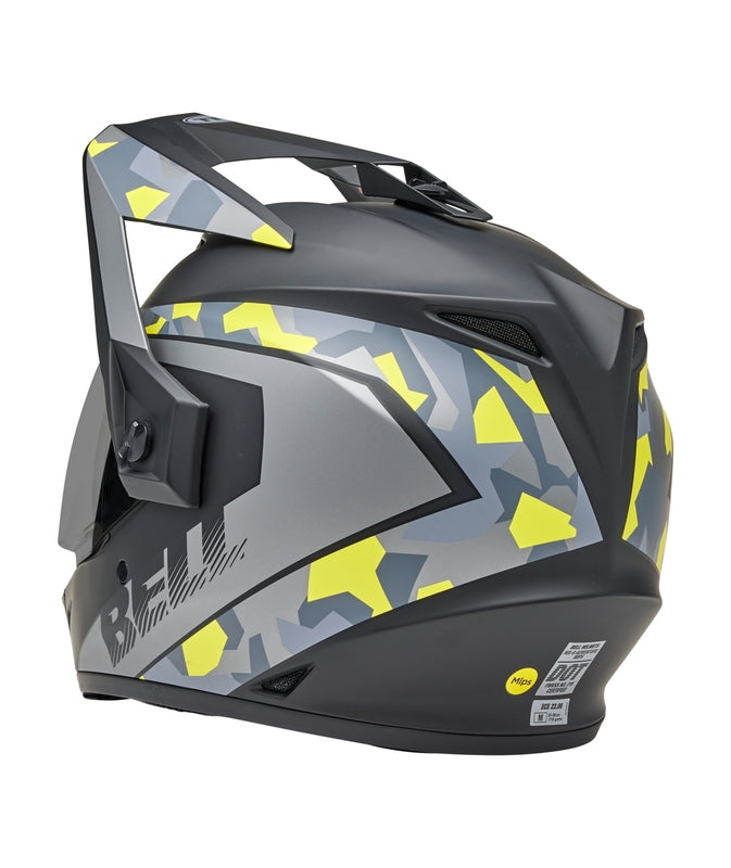 BELL MX-9 Adventure Mips Helm - Mesa Matte Black Orange Camo