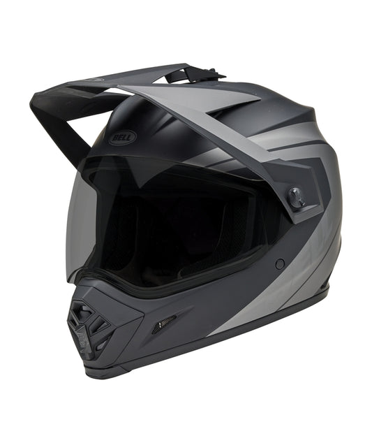 BELL MX-9 Adventure Mips Helm - Blackout Matte Black/Gray