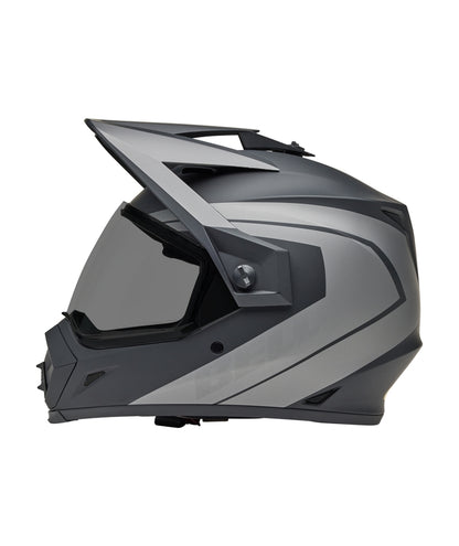 BELL MX-9 Adventure Mips Helm - Blackout Matte Black/Gray