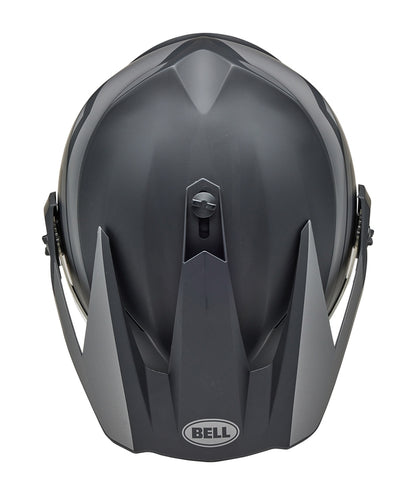 BELL MX-9 Adventure Mips Helm - Blackout Matte Black/Gray