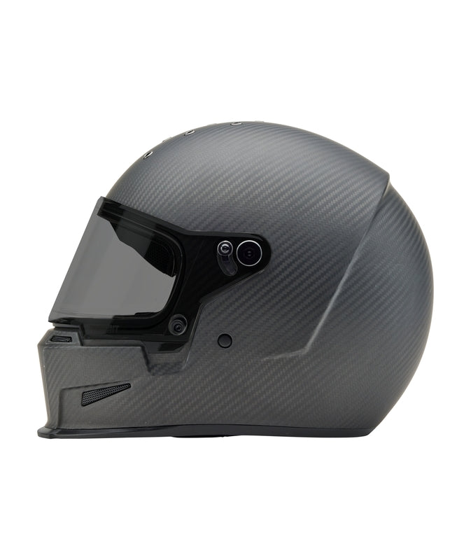 BELL Eliminator Carbon Helm - Solid Matte Black