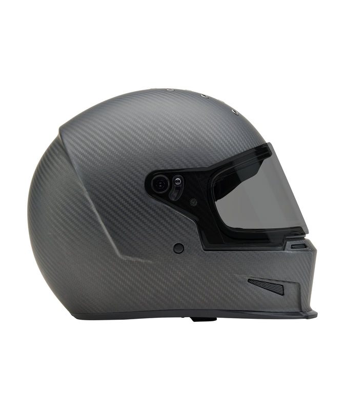 BELL Eliminator Carbon Helm - Solid Matte Black