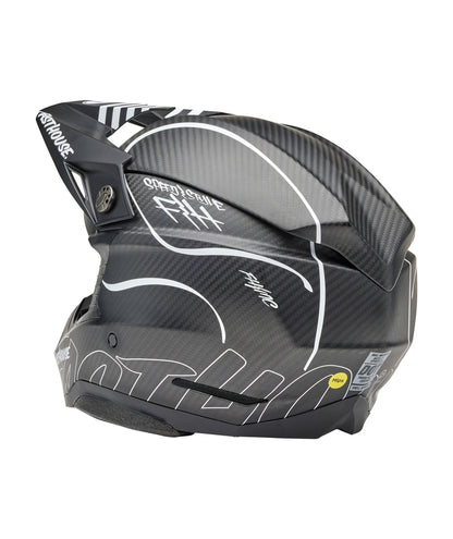 BELL Moto-10 Spherical Mips Helm - Fasthouse Raven Matte Black/White