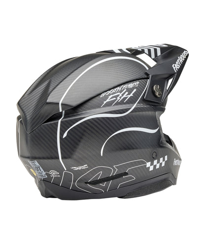BELL Moto-10 Spherical Mips Helm - Fasthouse Raven Matte Black/White
