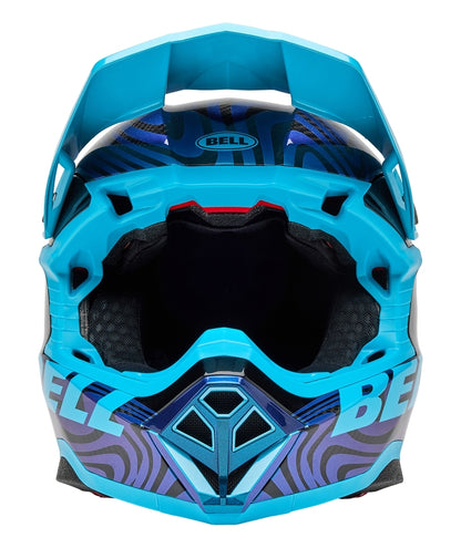 BELL Moto-10 Spherical Mips Helm - Cortex Gloss Blue