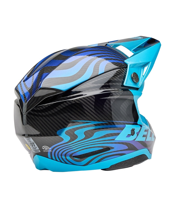 BELL Moto-10 Spherical Mips Helm - Cortex Gloss Blue