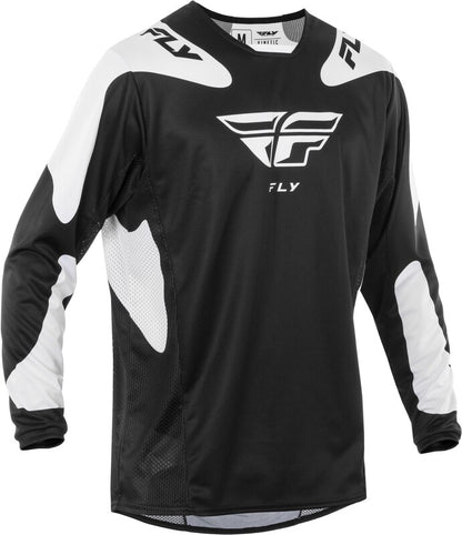 FLY RACING Kinetic SYM Jersey - Light Grey/Rood/Zwart