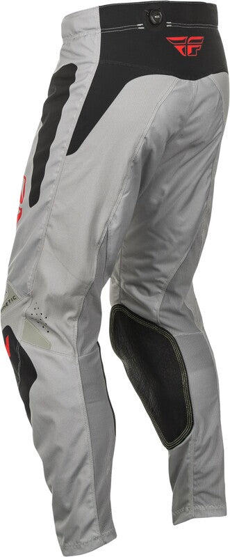 FLY RACING Kinetic SYM Broek - Light Grey/Rood/Zwart