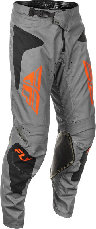 FLY RACING Kinetic SYM Broek - Light Grey/Rood/Zwart