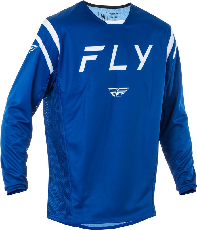 FLY RACING Kinetic Center Jersey - Zwart/Goud