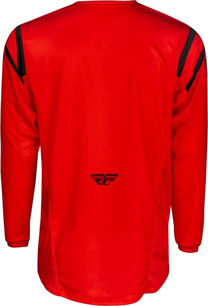 FLY RACING Kinetic Center Jersey - Zwart/Goud