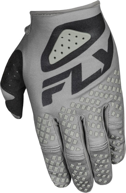 FLY RACING Kinetic SYM Handschoenen - Light Grey/Rood/Zwart