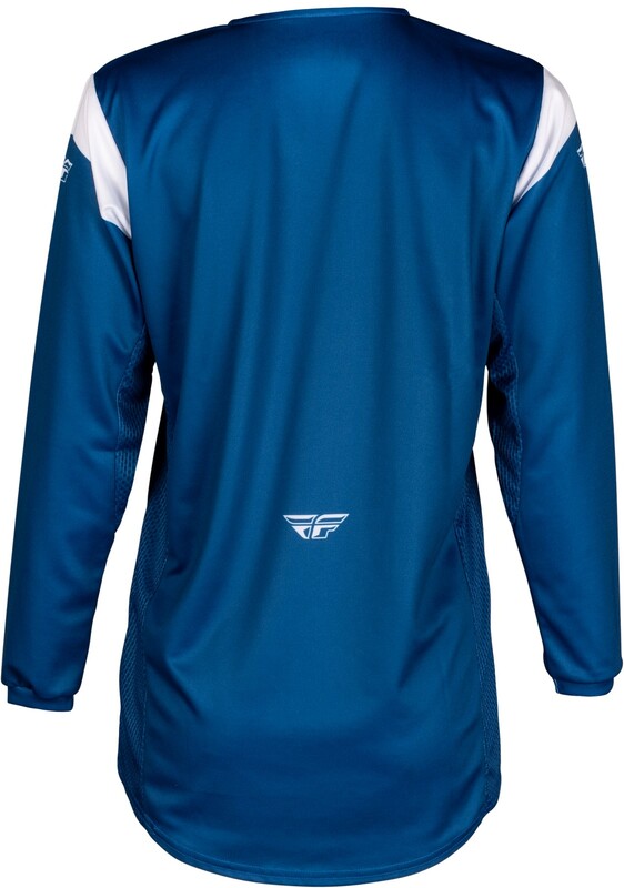 FLY RACING Kinetic Stoke Youth Kindermaat Jersey - Zwart/Wit