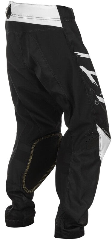 FLY RACING Kinetic Stoke Youth Kindermaat Broek - Zwart/Wit