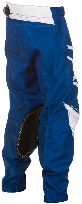 FLY RACING Kinetic Stoke Youth Kindermaat Broek - Zwart/Wit