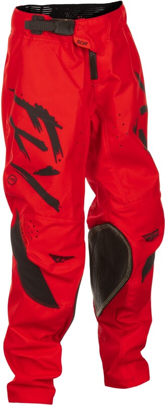 FLY RACING Kinetic Stoke Youth Kindermaat Broek - Zwart/Wit