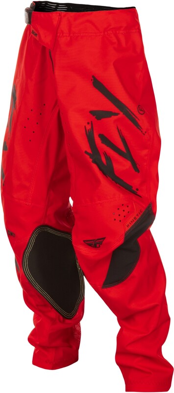 FLY RACING Kinetic Stoke Youth Kindermaat Broek - Zwart/Wit