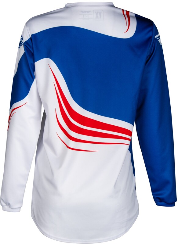 FLY RACING F-16 Youth Kindermaat Jersey - Zwart/Rood/Wit