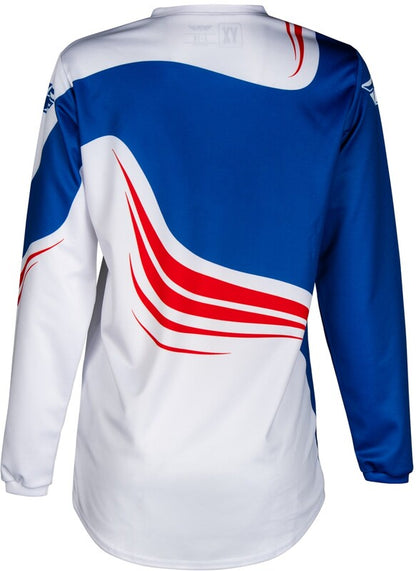 FLY RACING F-16 Youth Kindermaat Jersey - Zwart/Rood/Wit