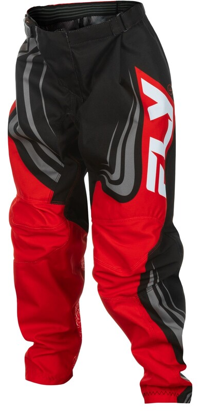 FLY RACING F-16 Youth Kindermaat Broek - Zwart/Rood/Wit