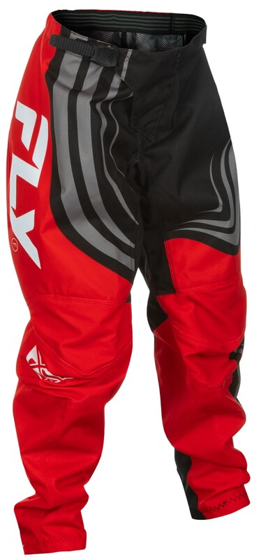 FLY RACING F-16 Youth Kindermaat Broek - Zwart/Rood/Wit