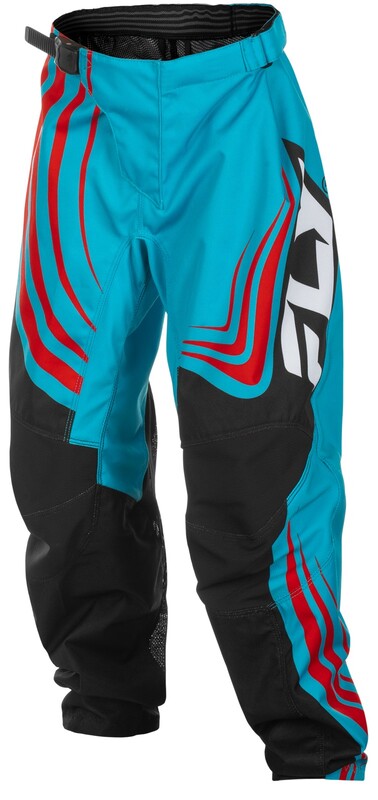 FLY RACING F-16 Youth Kindermaat Broek - Zwart/Rood/Wit