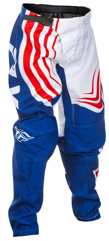 FLY RACING F-16 Youth Kindermaat Broek - Zwart/Rood/Wit