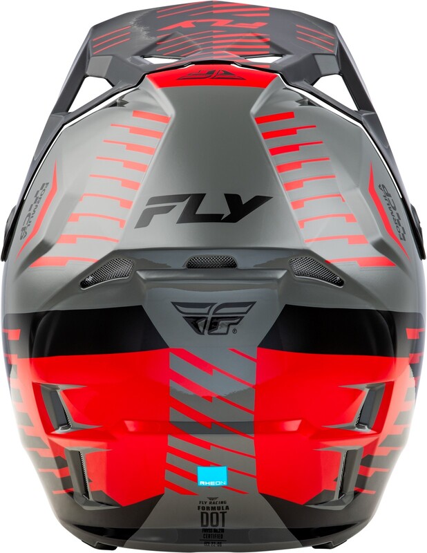 FLY RACING Formula CP Slice Helm - Navy/Neon geel/Wit