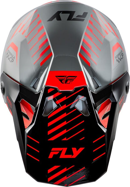 FLY RACING Formula CP Slice Helm - Navy/Neon geel/Wit