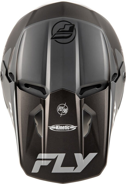 FLY RACING Kinetic Rally Helm - Blauw/Zwart/Wit