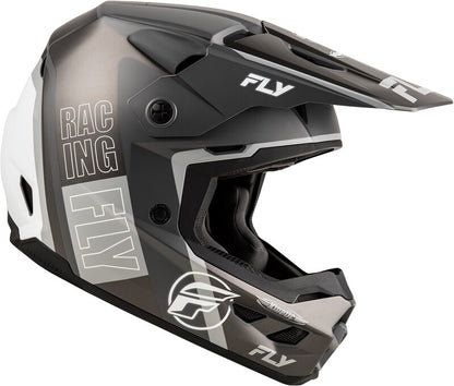 FLY RACING Kinetic Rally Helm - Blauw/Zwart/Wit