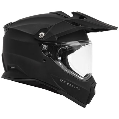 FLY RACING Trekker Solid Helm - Grijs