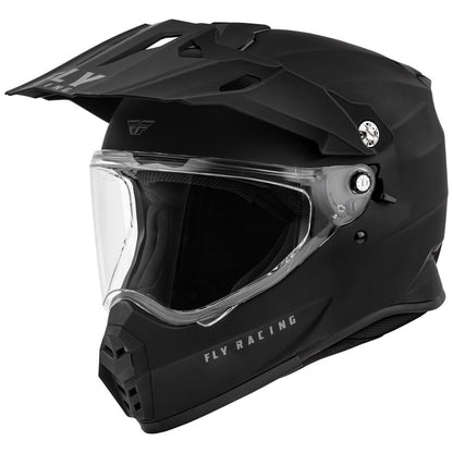 FLY RACING Trekker Solid Helm - Grijs