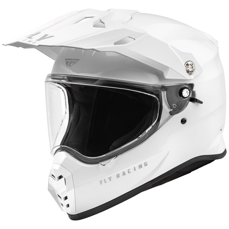 FLY RACING Trekker Solid Helm - Grijs