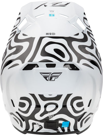 FLY RACING Formula S Carbon Protocol Vizier - Black Carbon/Grijs/Neon geel