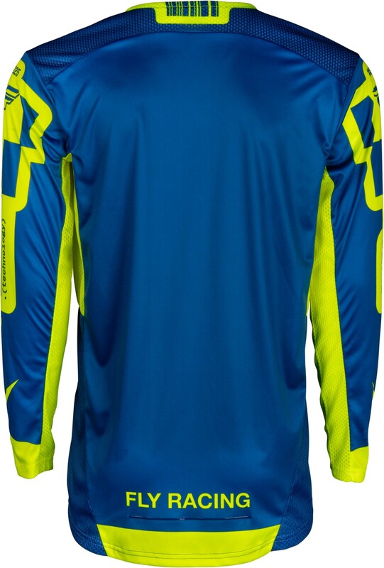 FLY RACING Lite L.E. Lancer Jersey - Navy/Neon geel