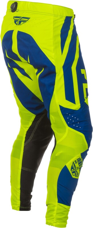 FLY RACING Lite L.E. Lancer Broek - Navy/Neon geel