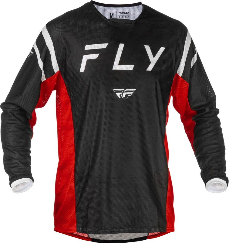 FLY RACING Kinetic Mesh Jersey - Grijs/Geel
