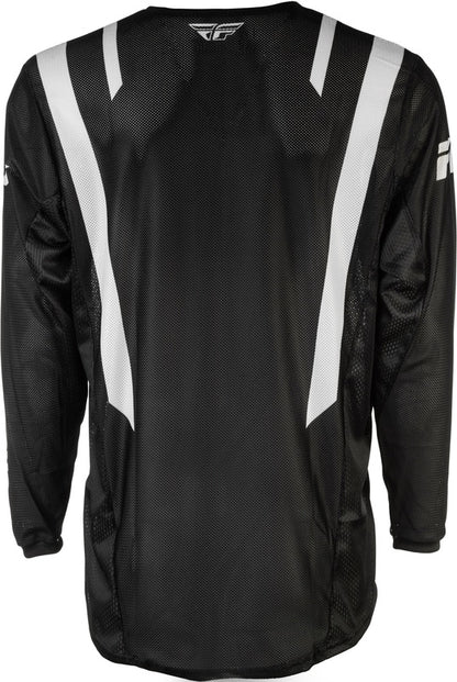 FLY RACING Kinetic Mesh Jersey - Zwart/Wit