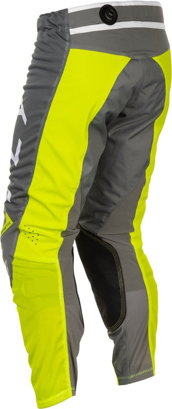 FLY RACING Kinetic Mesh Broek - Grijs/Geel