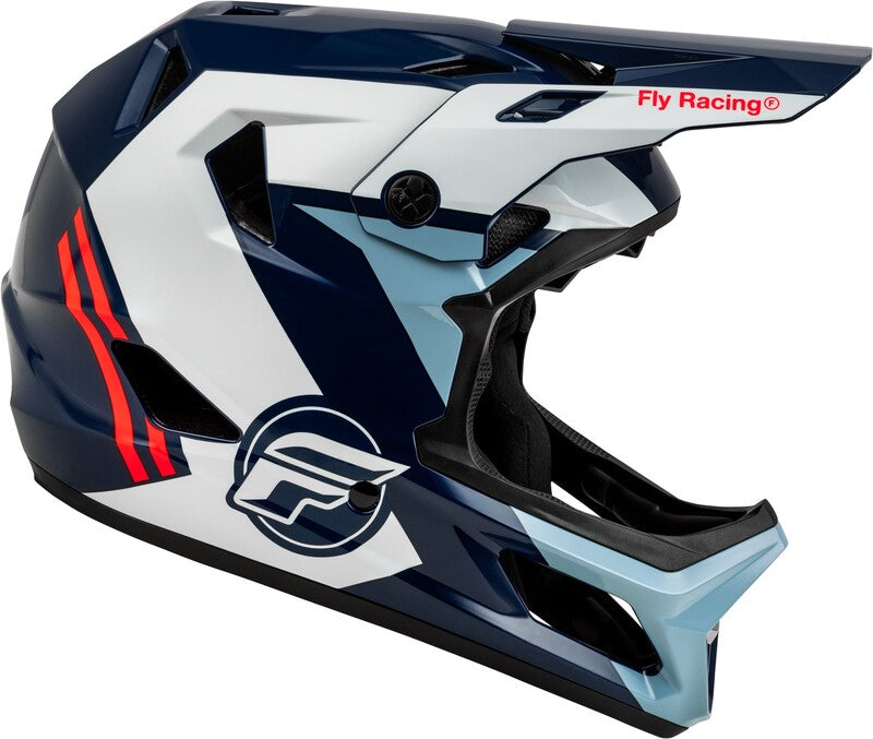 FLY RACING Rayce Bicycle Helmet - Black/White/Gray