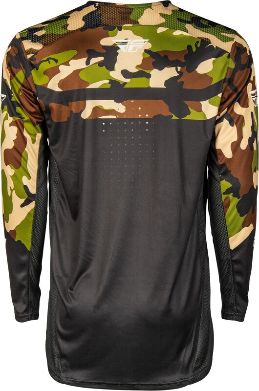FLY RACING Rayce Bicycle Youth Kindermaat Jersey - Zwart/Camo