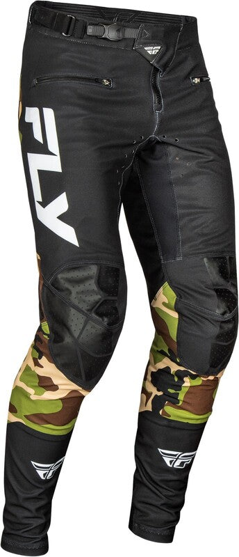 FLY RACING Rayce Bicycle Youth Kindermaat Fietsbroek - Zwart/Camo