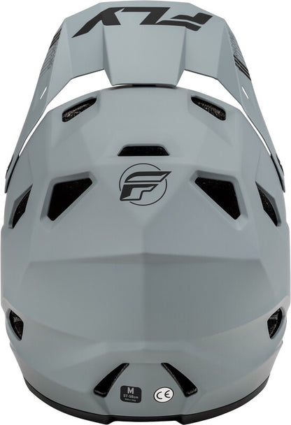 FLY RACING Rayce Youth Bicycle Kindermaat Fietshelm - Zwart/Wit/Grijs