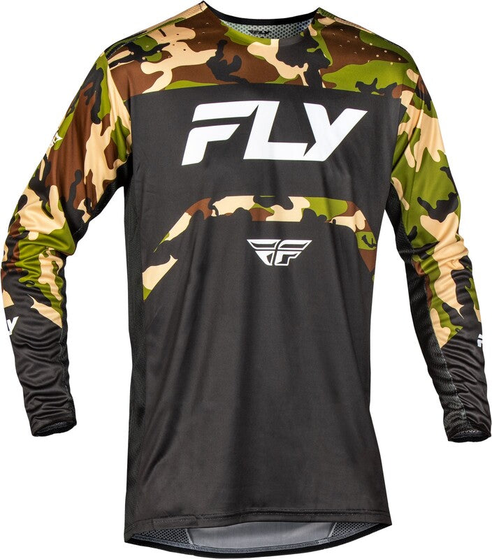 FLY RACING Rayce Bicycle Jersey - Zwart/Camo